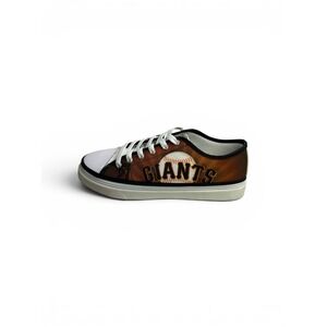 Soyoto SF Giants MLB Low Top Sneakers Womens 9 Orange Black